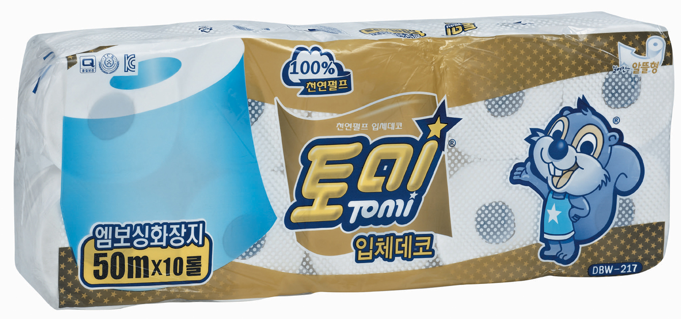 천연펄프 두루말이 2겹 50m X 10팩