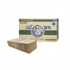 갈색 페이퍼타올 1겹