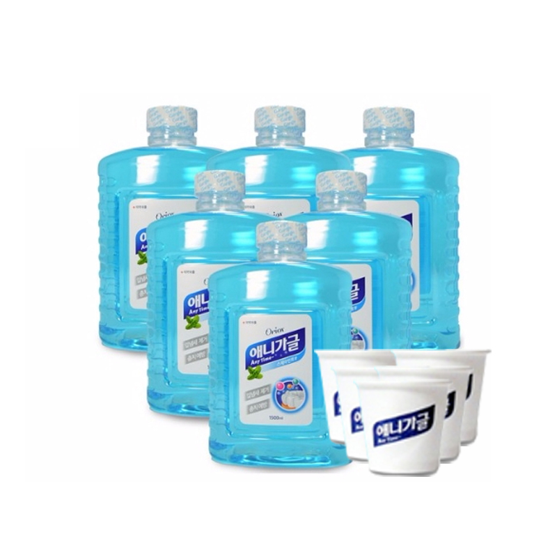 애니가글 세트 1.5L X6개+컵600개